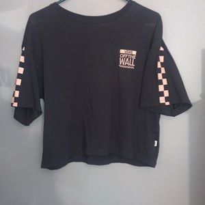 vans cropped top